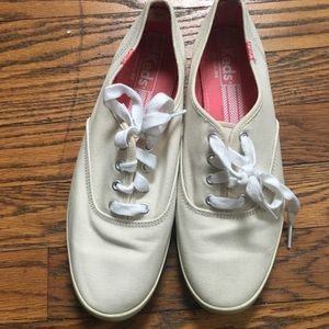 Keds, Cream Color, Size 8